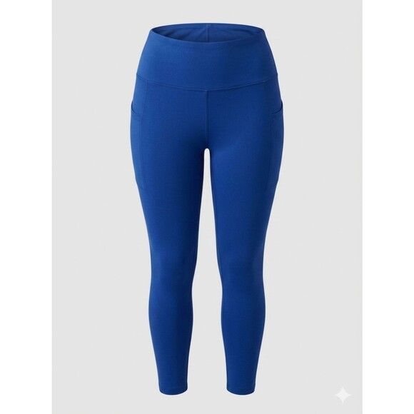Danskin Pants - Danskin Royal Blue High-Rise Pocket Leggings Large